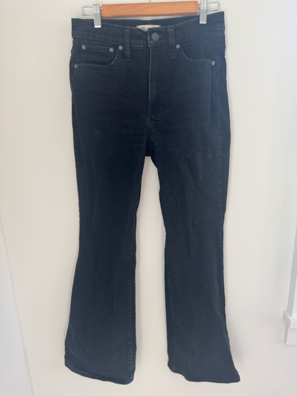 Madewell Black Vintage Flare Jeans